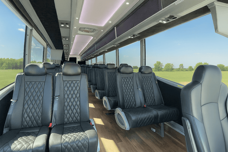 coach bus in Palm Springs