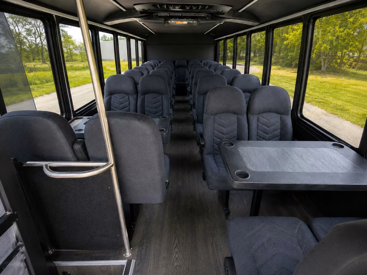 18 passenger minibus interior