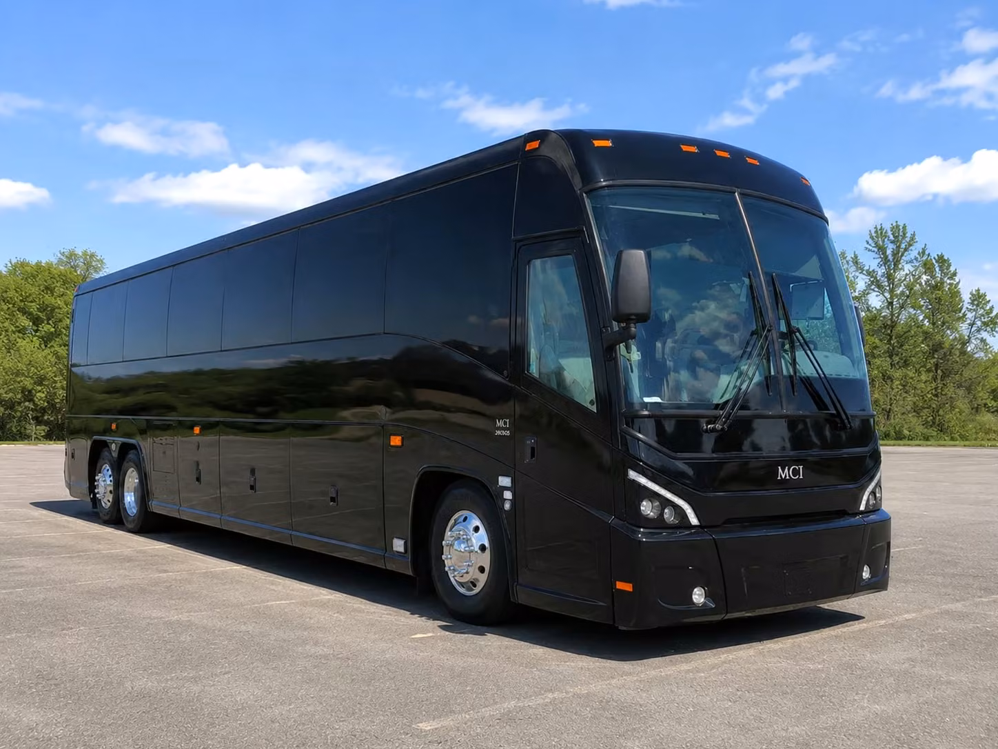 56 passenger charter bus