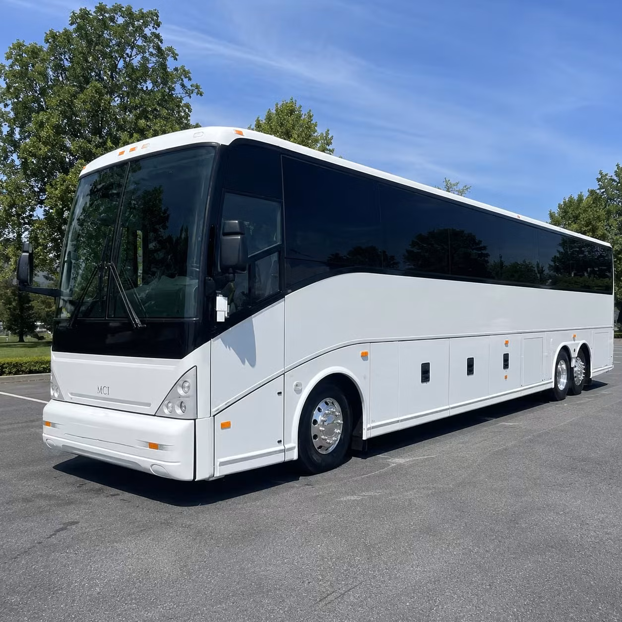 palm springs to las vegas long distance charter bus rentals